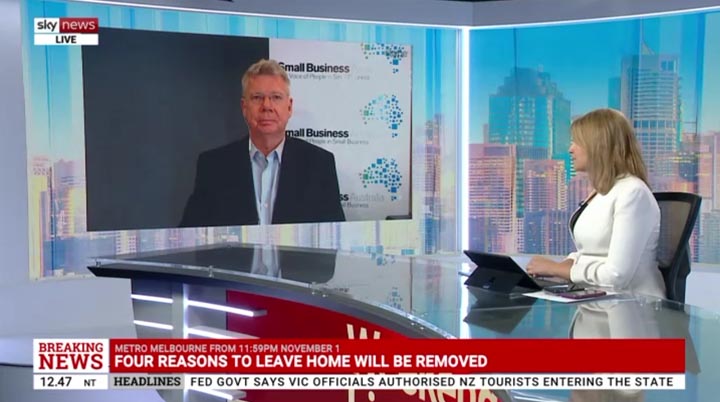 Bill Lang on Sky News
